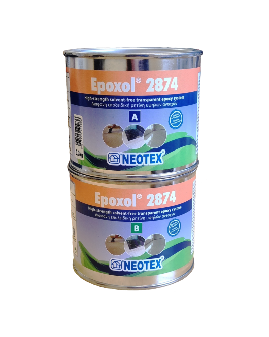 EPOXOL 2874 epoksidinė derva liejimui ir akmens kilimams, 0,3 kg EPOXOL 2874 epoksidinė derva liejimui ir akmens kilimams, 0,3 kg