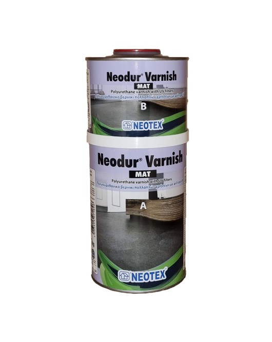 NEODUR VARNISH MAT matinis betono lakas, 1 kg