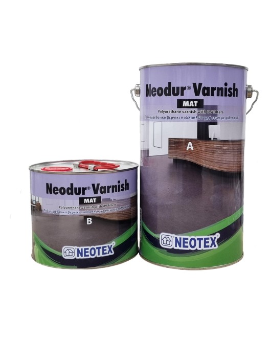NEODUR VARNISH MAT matinis betono lakas, 5,2 kg