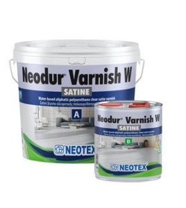 NEODUR VARNISH W SATINE satininis betono lakas, 0,8 kg