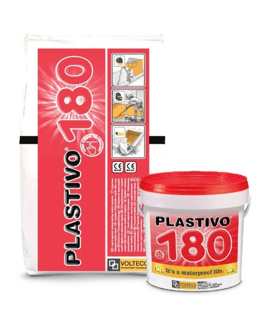 Elastinga dvikomponentė hidroizoliacija PLASTIVO 180, 20 kg