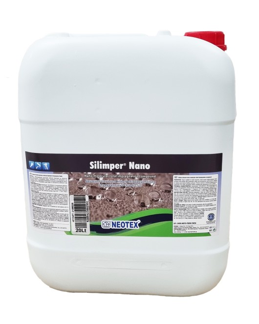 SILIMPER NANO nanomolekulinis impregnantas, 20l