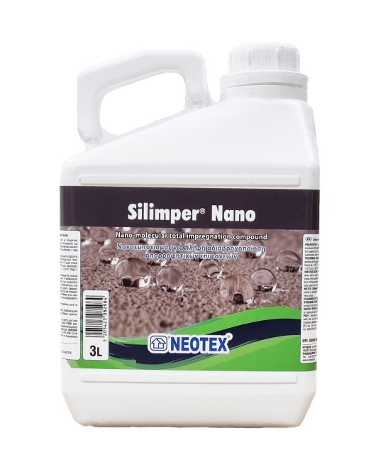 SILIMPER NANO nanomolekulinis impregnantas, 3l SILIMPER NANO nanomolekulinis impregnantas, 3l