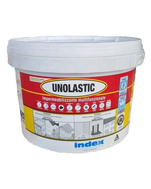 UNOLASTIC - vienkomponentė bituminė mastika hidroizoliacijai, 5 kg UNOLASTIC - vienkomponentė bituminė mastika hidroizoliacijai, 5 kg