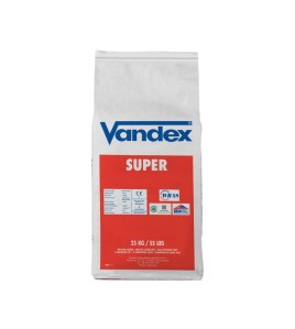 VANDEX SUPER kristalinė hidroizoliacija, 25 kg
