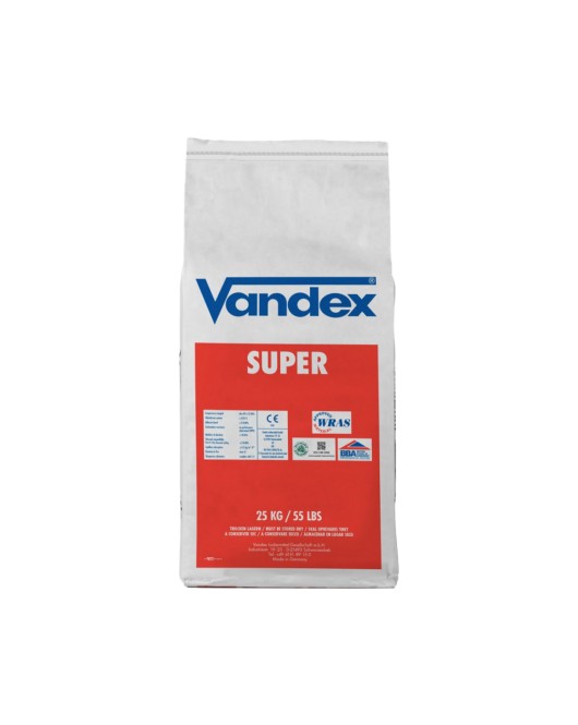 VANDEX SUPER kristalinė hidroizoliacija, 25 kg VANDEX SUPER kristalinė hidroizoliacija, 25 kg
