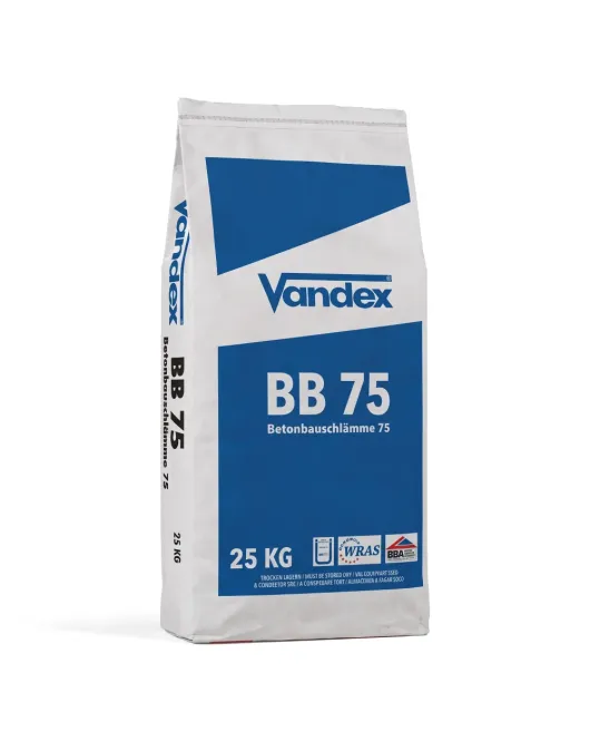 VANDEX BB75 cementinė hidroizoliacinė danga, 25kg VANDEX BB75 cementinė hidroizoliacinė danga, 25kg