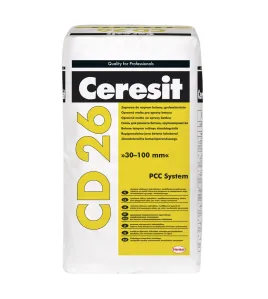 Ceresit CD26 stambiagrūdis betono remontinis mišinys 30-100 mm, 25kg