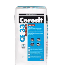 Ceresit CE33 Comfort spalvotas glaistas siauroms siūlėms (1-8 mm), pilkas (07), 25kg