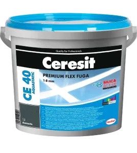 Ceresit CE40 Premium Flex Fuga elastingas plytelių siūlių glaistas (1-8 mm), carrara (03), 5kg