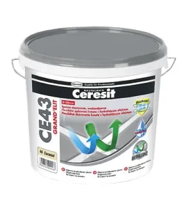 Ceresit CE43 Grand'Elit ekstra atsparus elastingas glaistas siūlėms (iki 20 mm), antracito pilka (13), 5kg