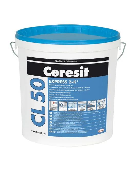Ceresit CL50 Super Express 2-K hidroizoliacinė danga, 12,5kg