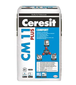 Ceresit CM11 Comfort Plus universalūs plytelių klijai, 25kg
