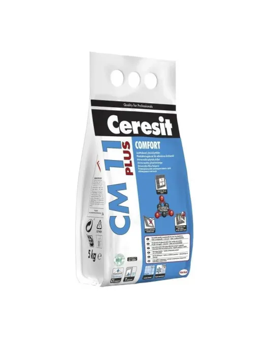 Ceresit CM11 Comfort Plus universalūs plytelių klijai, 5kg