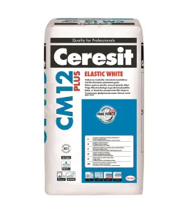Ceresit CM12 White balti elastingi klijai akmeniui klijuoti, 25kg