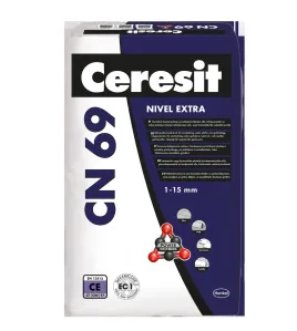 Ceresit CN69 Nivel Extra savaime išsilyginantis grindų mišinys 1-50 mm, 25kg