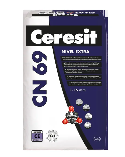 Ceresit CN69 Nivel Extra savaime išsilyginantis grindų mišinys 1-50 mm, 25kg