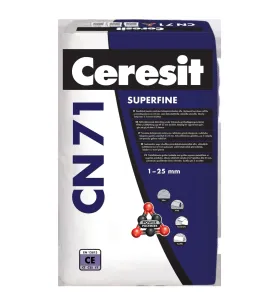 Ceresit CN71 Superfine savaime išsilyginantis grindų mišinys 1-25 mm, 25kg
