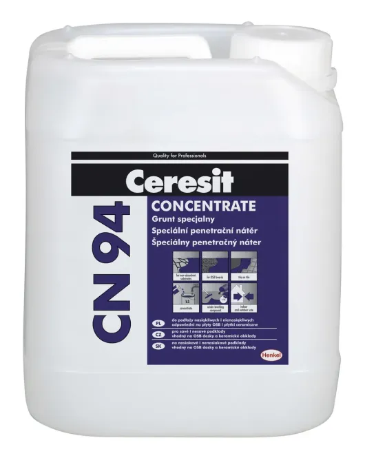 Ceresit CN94 specialus gruntas, koncentratas, 5l Ceresit CN94 specialus gruntas, koncentratas, 5l