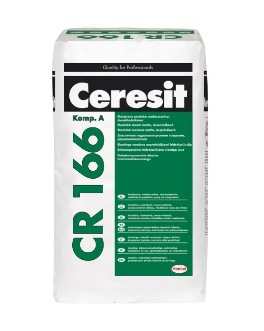 Ceresit CR166 elastinga dvikomponentė hidroizoliacinė danga, 32kg