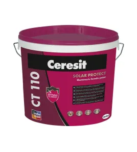 Ceresit CT110 Solar Protect elastomeriniai fasado dažai, skaidri bazė, 14l