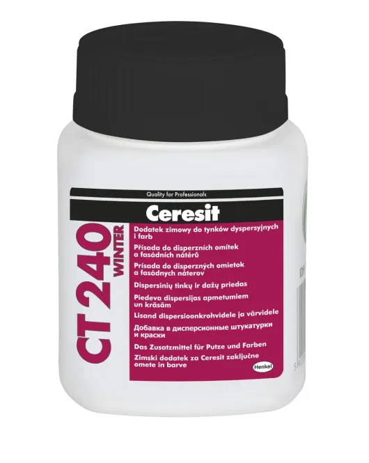 Ceresit CT240 Winter prieššaltinis priedas paruoštam tinkui ir dažams, 100ml