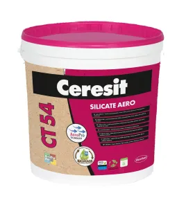 Ceresit CT54 silikatiniai dažai, balta bazė, 15l