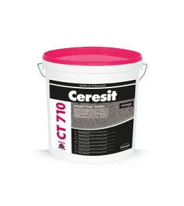 Ceresit CT710 Visage akmens natūralumo dekoratyvinis tinkas, Granite bazė (derva), 7kg