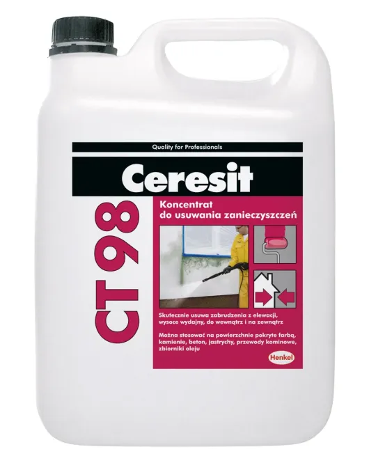 Ceresit CT98 valomasis koncentratas fasadams, 5l