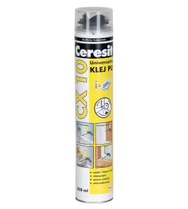 Ceresit CX10 universalūs PU klijai, 850ml
