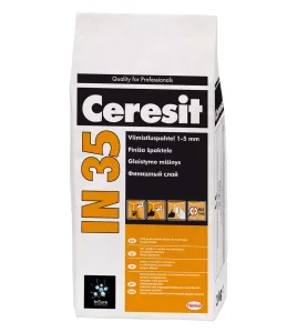 Ceresit IN35 glaistas vidaus darbams 1-5 mm, 3kg