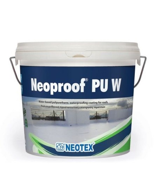 NEOPROOF PU W-40 poliuretaninė hidroizoliacinė danga, 13 kg