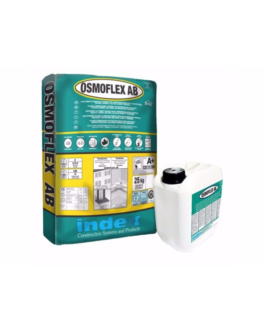 OSMOFLEX AB elastinga cementinė hidroizoliacija 25kg + 8,7kg