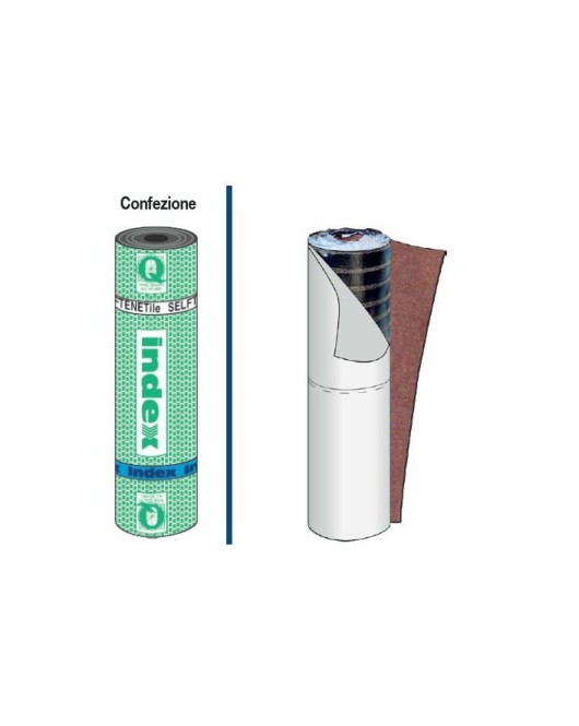 SELFTENE TERRACE - polymer-bitumen self-adhesive waterproofing membrane for terraces, 10m2