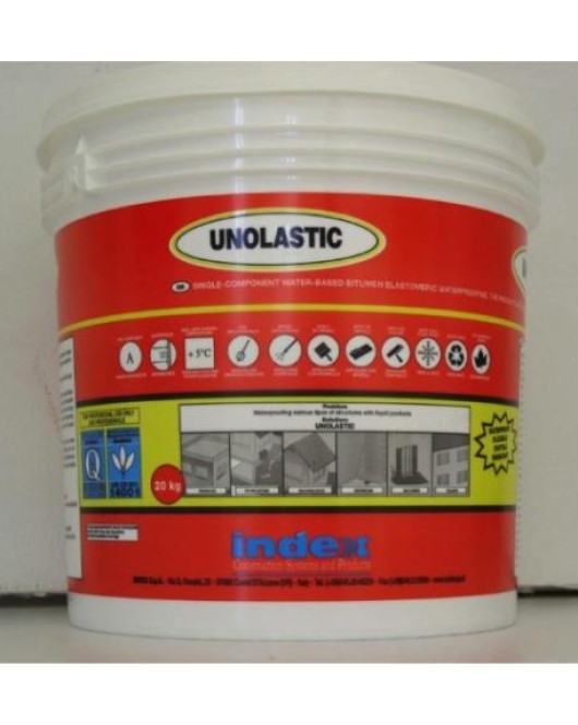 UNOLASTIC - vienkomponentė bituminė mastika hidroizoliacijai, 10kg UNOLASTIC - vienkomponentė bituminė mastika hidroizoliacijai, 10kg