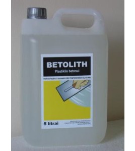 BETOLITH - plastiklis betonui, šildomoms grindims, 5L