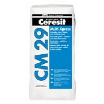 Ceresit CM29 MultiXpress greitai kietėjantys, ypatingų savybių plytelių klijai, 25kg